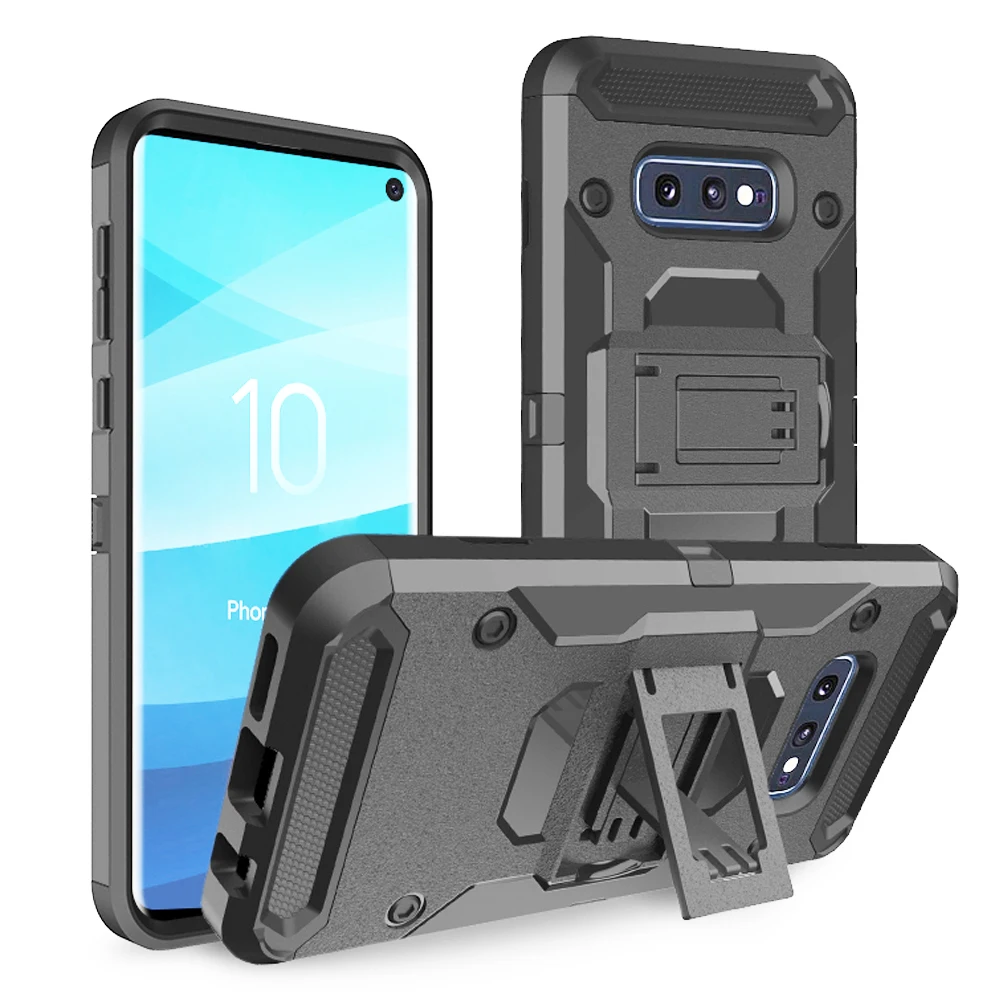 S10 Lite чехол для Galaxy 6 1 дюймов S9 S8 S7 Funda с зажимом ремня противоударный жесткий Plus