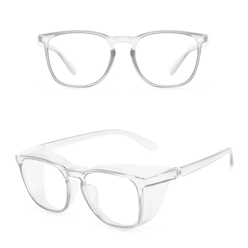 

X7AB Vented Safety Goggles Clear Eye Protection Anti Fog Glasses Protective Anti Dust Eyewear Lab Workplace Outdoor Riding