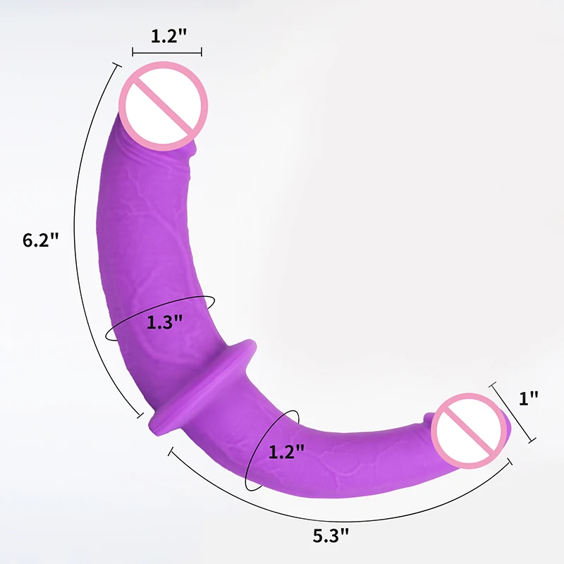 Фаллоимитаторы для лесбиянок ремешок на фаллоимитатор Женский двойной пенис