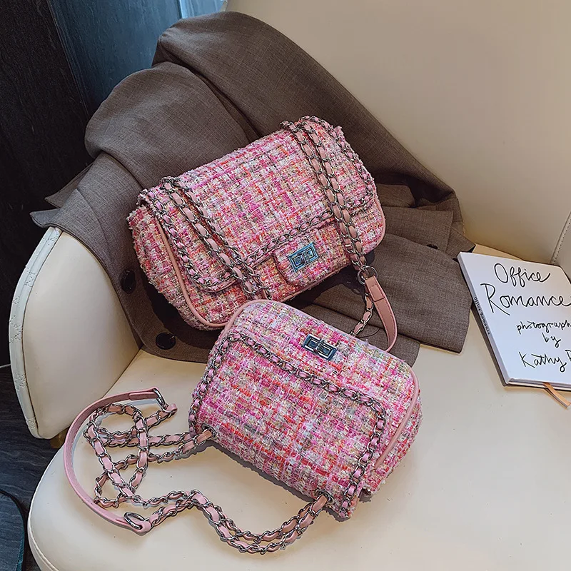 2019 маленькая ароматическая сумка женская новая плечевой мешок шерстяная