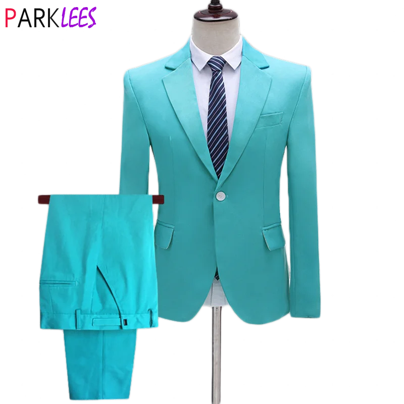 Мужские синие смокинговые костюмы 2 шт. мужские облегающие на одной пуговице с