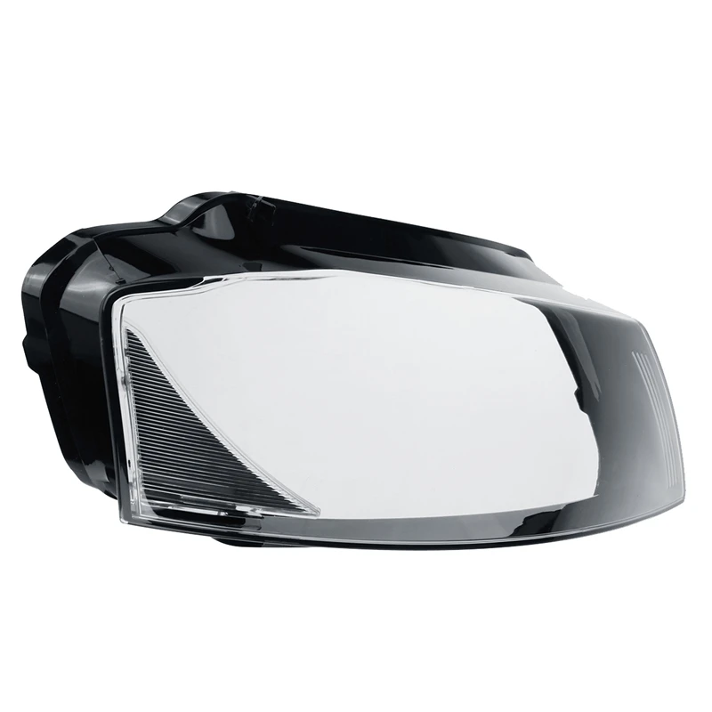 

2Pcs Car Front Headlight Cover Lens Shell For- A3 8P 2008-2012 8P0941003 8P0941004