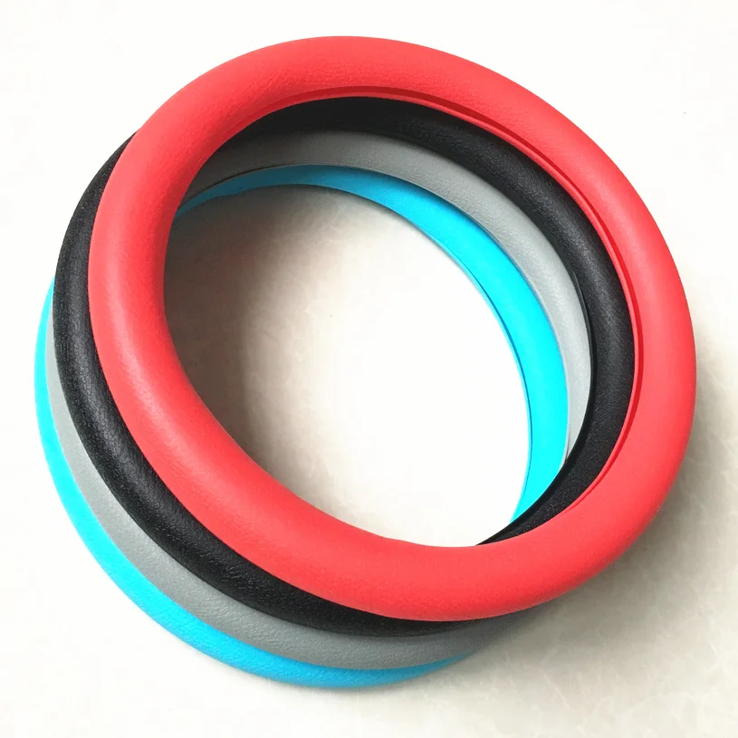 

Soft Silicone Steering Wheel Cover Skidproof Odorless Eco Friendly For Peugeot 206 207 208 301 307 308 408 508 2008 3008 5008