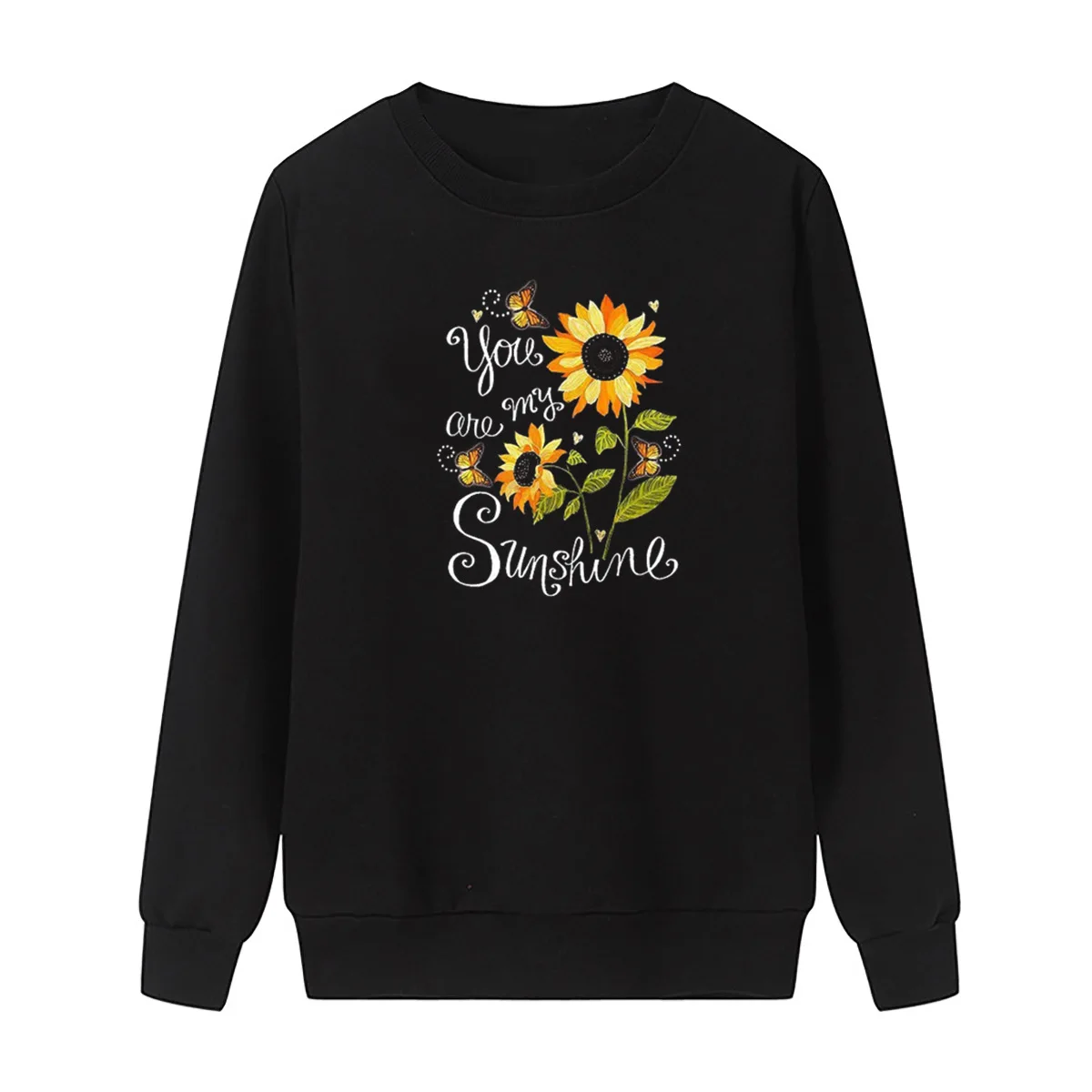 

Spring/Autumn Women Tops Long Sleeve Sweatshirt Streetwear Women Graphic Hoodies Letter Printing Sweatshirt Women