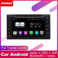 for toyota corolla 20162019 car accessories android gps navigation dvd multimedia player radio stereo video 2din audio headunit