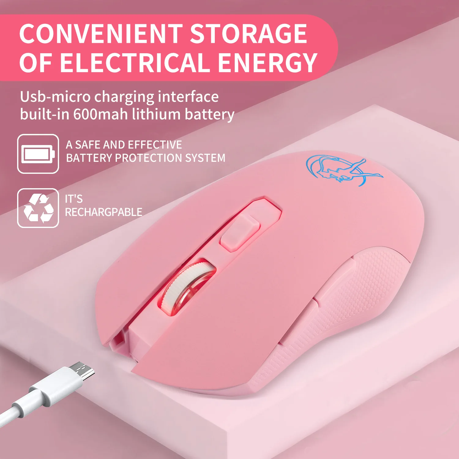 Мышь Оптическая Беспроводная игровая 2 4 ГГц 6 кнопок 7 цветов | Компьютеры и офис