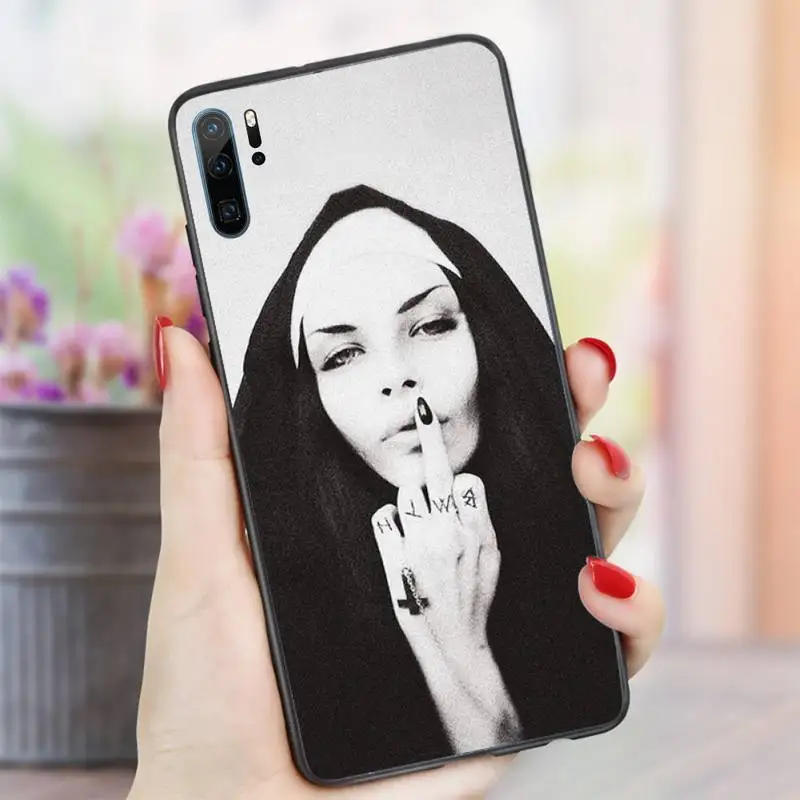 

Feminine sense lady women pattern Phone Case For Huawei honor Mate P 10 20 30 40 i 9 8 pro x Lite smart 2019 nova 5t