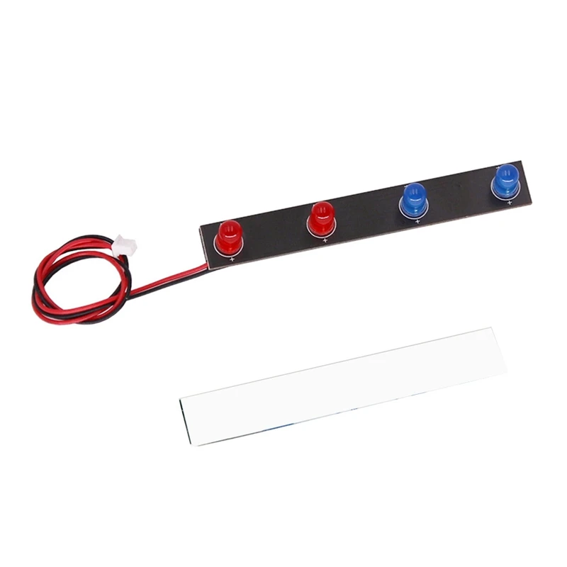 

Для WLtoys 12428 1/12 RC автомобилей головной светильник на потолочную лампу, светильник красные, синие обновления Запчасти аксессуары