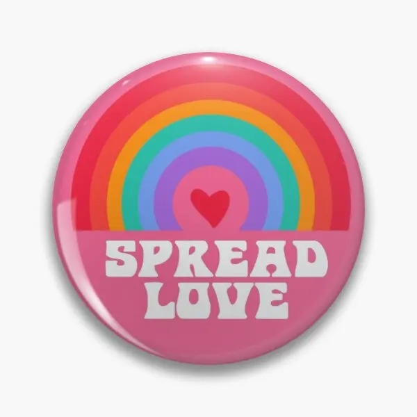

Rainbow Spread Love hzk Soft Enamel Pin Fashion Jewelry Lapel Pin Badge Brooch Clothes Lover Cartoon Creative Collar Funny Hat