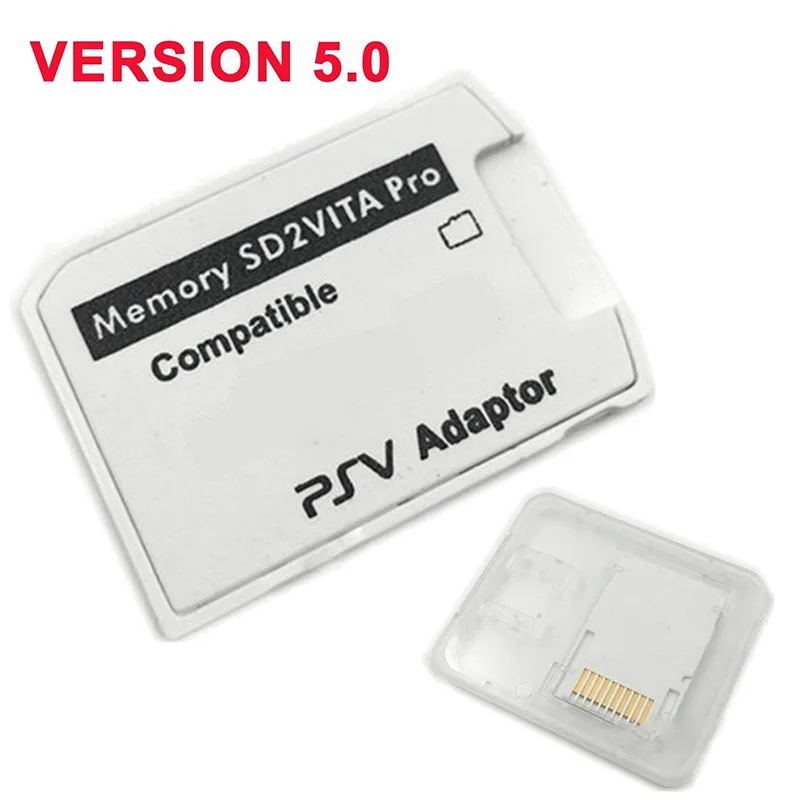 

Version 5.0 SD2VITA For PS Vita Memory TF Card for PSVita Game Card PSV 1000/2000 Adapter 3.60 System SD Micro- SD Card R15