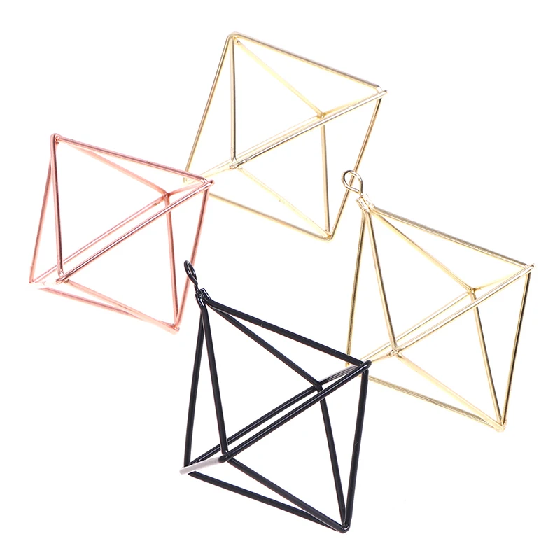 1 шт. новые подвесные плантаторы геометрические качели из кованого железа Tillandsia