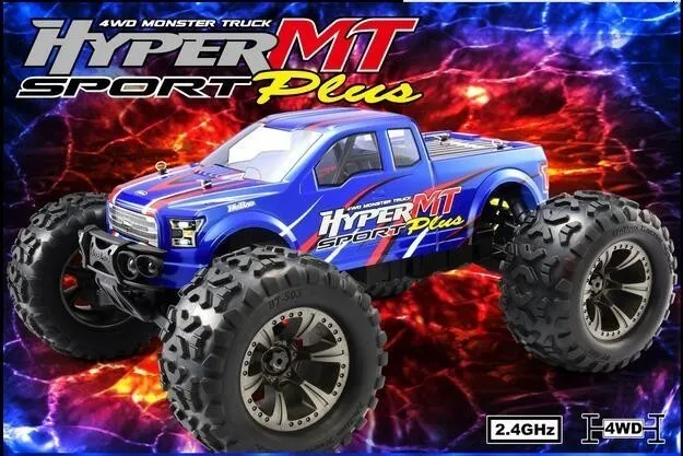 OFNA/HOBAO RC гоночный 1/8 Hyper MTe plus ролик 80% в сборе Ford F-150 буйный дикий ролик