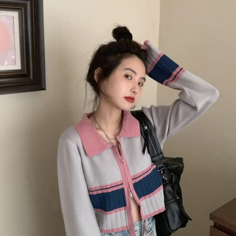 Женская одежда для ранней весны новинка 2021 шикарная дизайнерская блузка вязаный