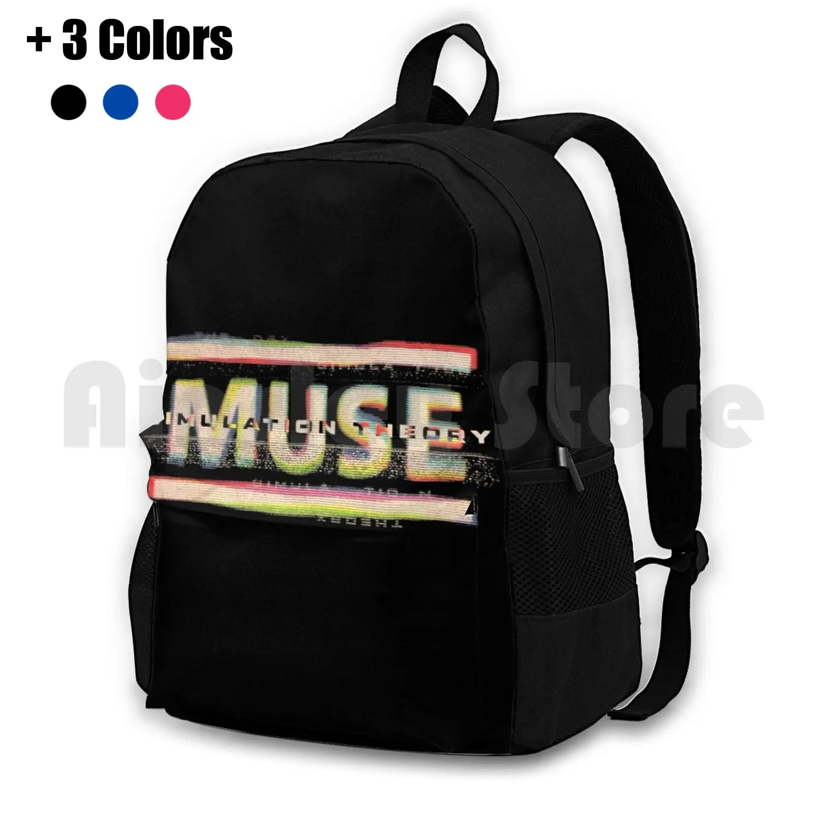 

Best Band Muse Outdoor Hiking Backpack Waterproof Camping Travel Muse Band Tour Concert Muse Band Global Matt Bellamy