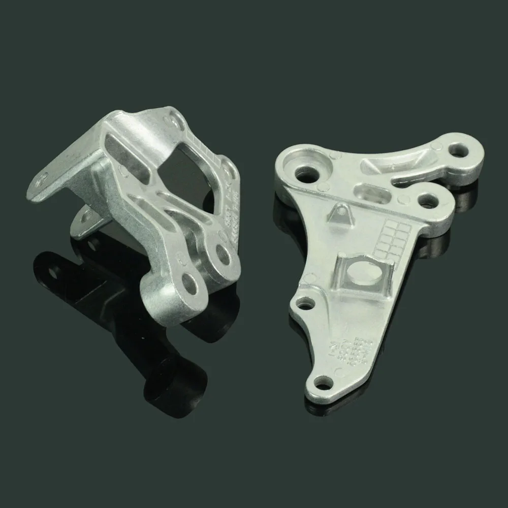 Мотоциклетная Передняя подножка мотоциклиста лежит педали и кронштейны