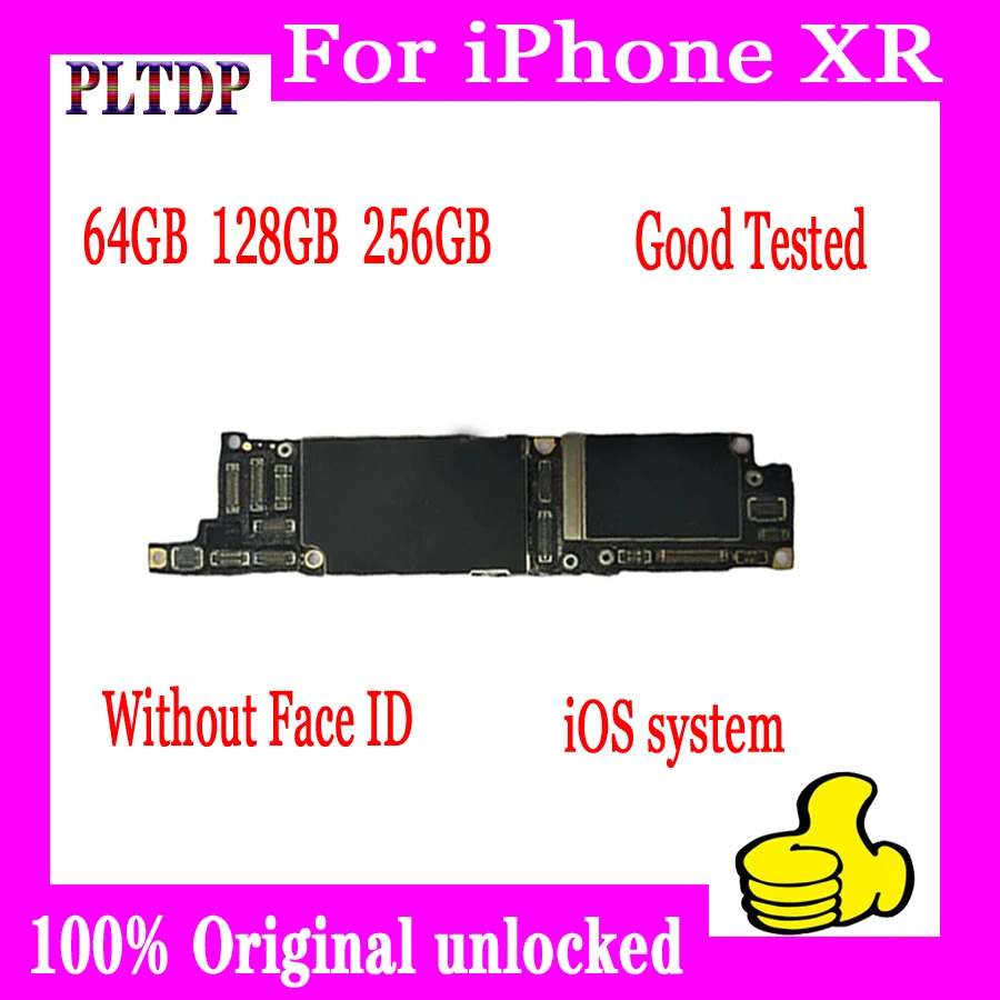 100% оригинальная разблокированная материнская плата с/без Face ID Бесплатный iCloud IOS 64