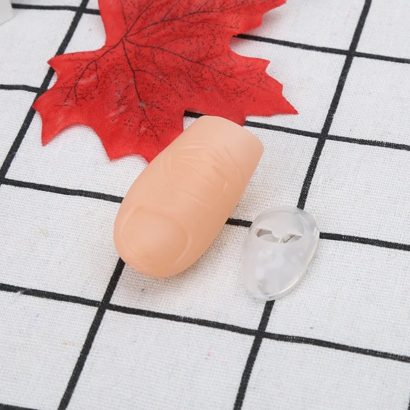 

Novelty LED Light Flashing Fingers Magic Trick Props Kids Children Luminous Gift