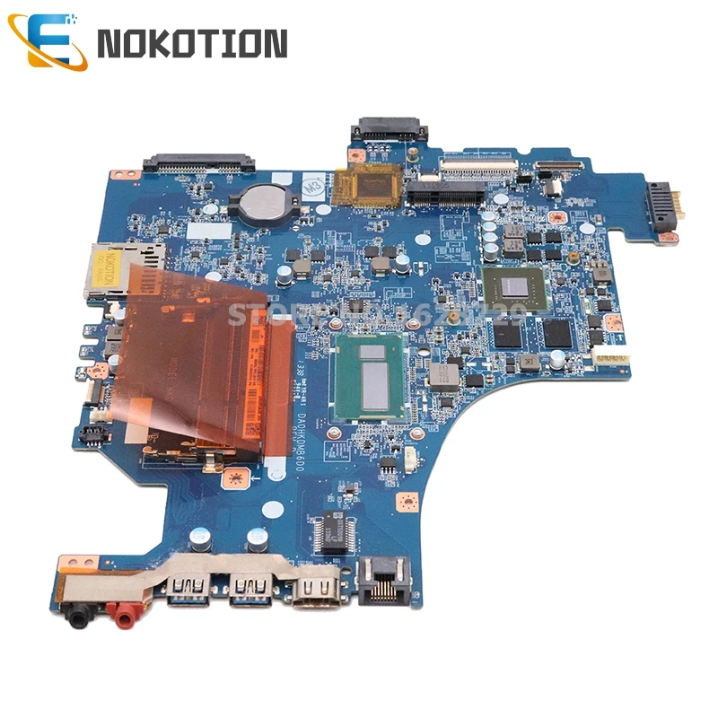 NOKOTION материнская плата для ноутбука sony Vaio SVF15 SVF153 D0HKDMB6D0 A1971750A SR1EK I3-4005U 1,7 ГГц процессор GT740M основная плата работает