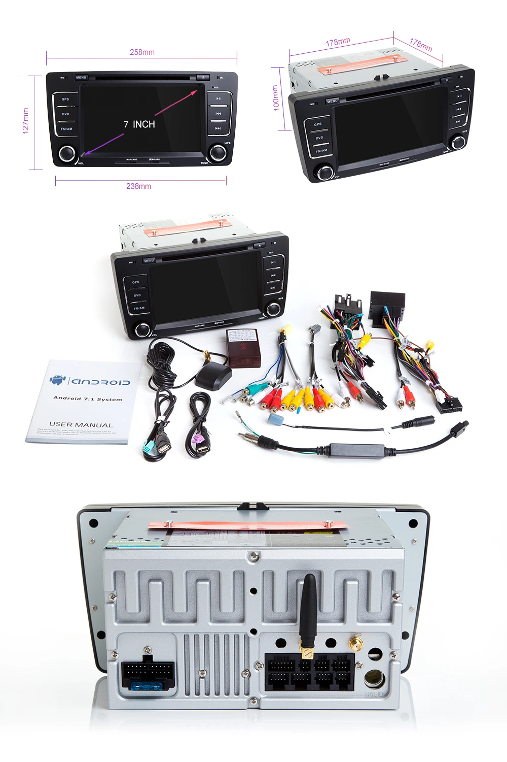 Ips DSP 4G 64G 8 Core 2 Din Android 9,0 автомобильный Радио dvd-плеер для Skoda Octavia 2 3 A 5 A5 Yeti Мультимедиа gps Навигация стерео