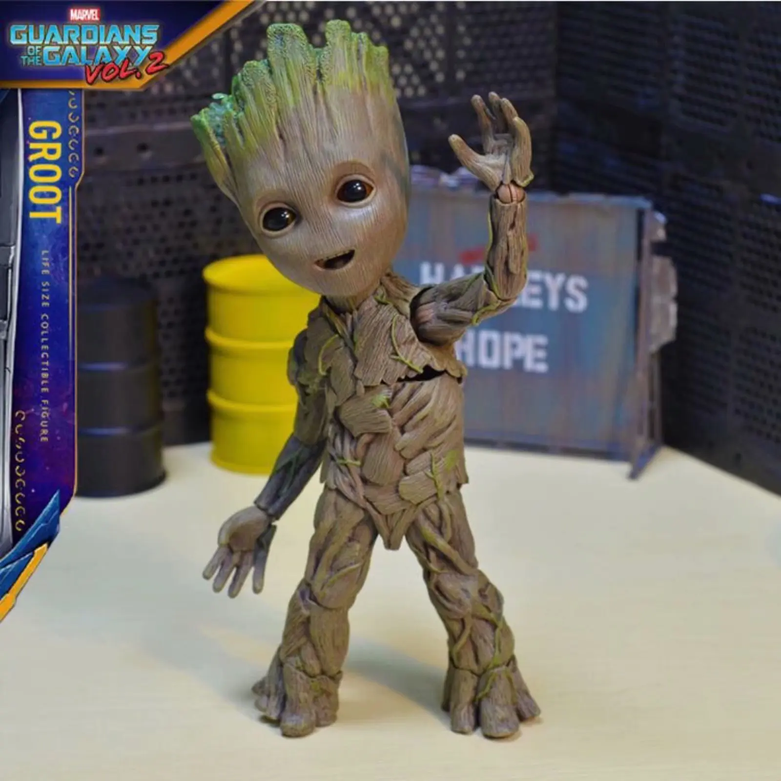 Горячие игрушки 1:1 Marvel стражи Галактики Грут Мстители милое детское дерево