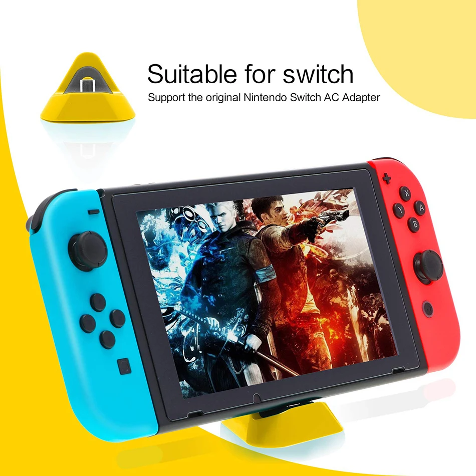 OIVO зарядная док-станция для Nintendo Switch Совместимость 15 V/2.6A мини зарядная станция для Nintendo Switch Lite с Тип-C Порты и разъёмы