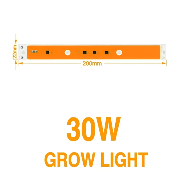 30W Grow Light Осветитель светодиодный в форме бус 30 Вт 50 Вт 80 Вт полный спектр Теплый Холодный белый 220 В фитолампа прожектор DIY для выращивания внутри помещений рост посевов - Цвет: 30W Grow Light