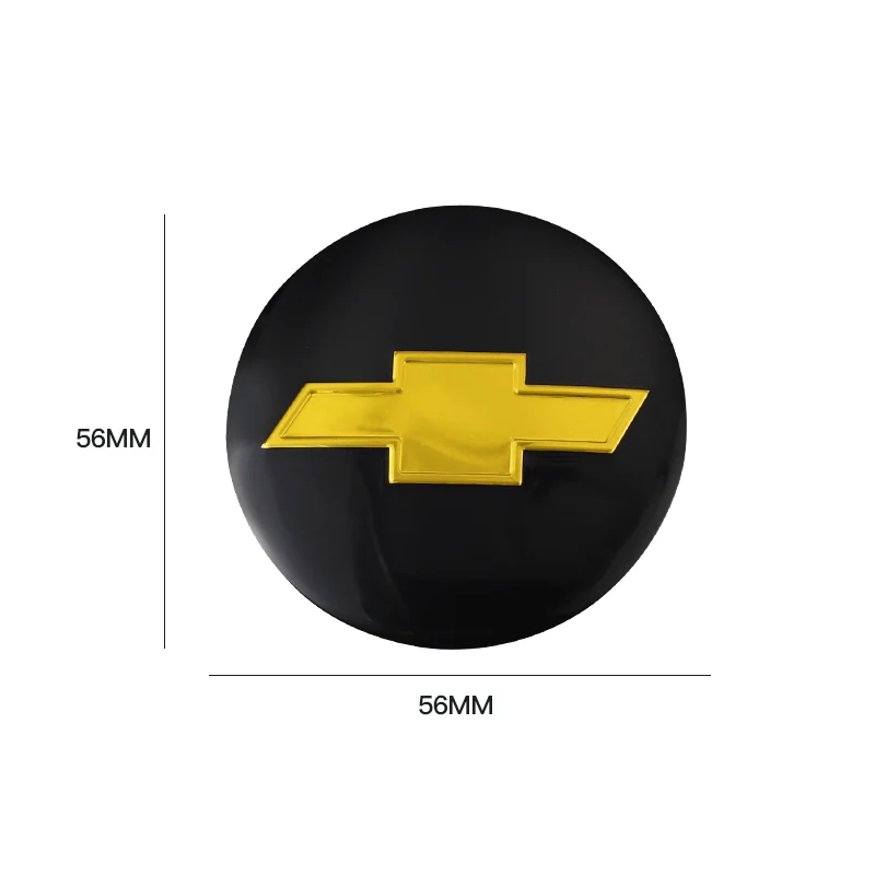 4 шт. 56 мм Автомобильная эмблема колпачок ступицы колеса наклейки для Chevrolet Equinox
