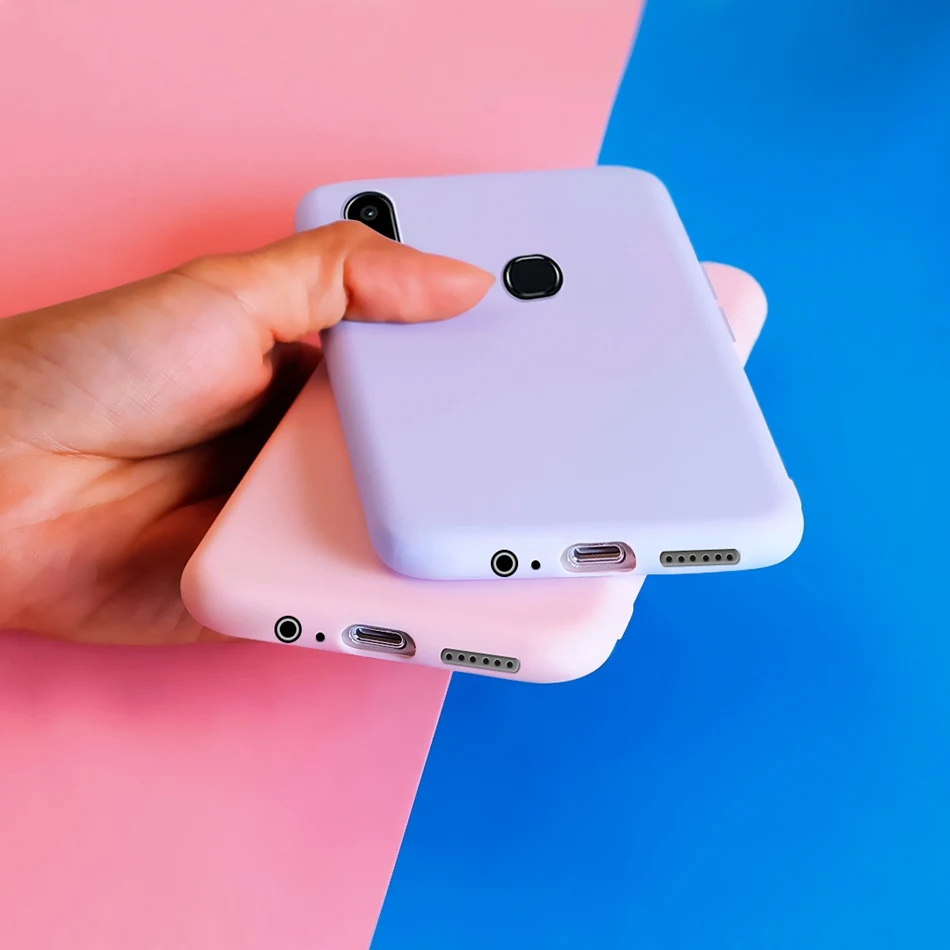 Чехол для Samsung A10S мягкий силиконовый чехол карамельных цветов Galaxy A107 F 2019 чехлы