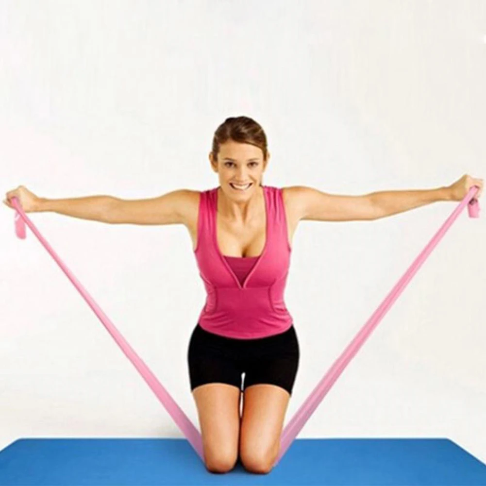 Лента для занятий йогой и фитнесом эластичный пояс пилатеса|Эспандеры| |