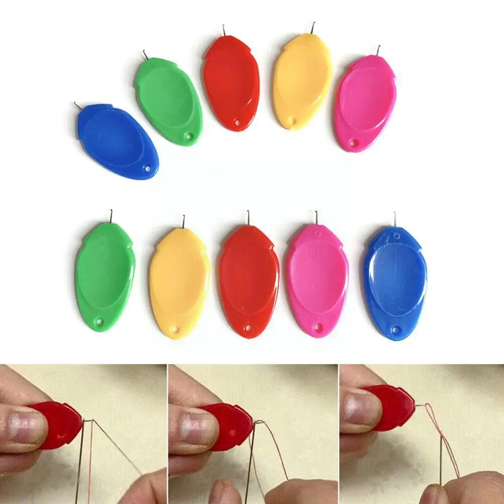 

Threader Elderly Guide Needle Easy Device Automatic Thread Handmade Accessories Tools Sewing Sewing P2i0