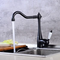 brass kitchen basin faucets 360 rotating hot and cold mixing sink faucet single handle water saving taps deck mounted crane