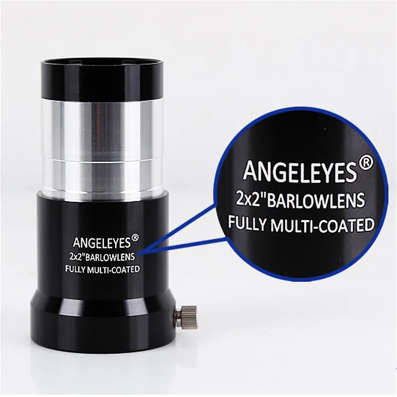 Аксессуары для телескопа Angeleyes 2 дюйма M42 металлический 2X удлинитель 2X линза Барлоу 2xbarlowlens