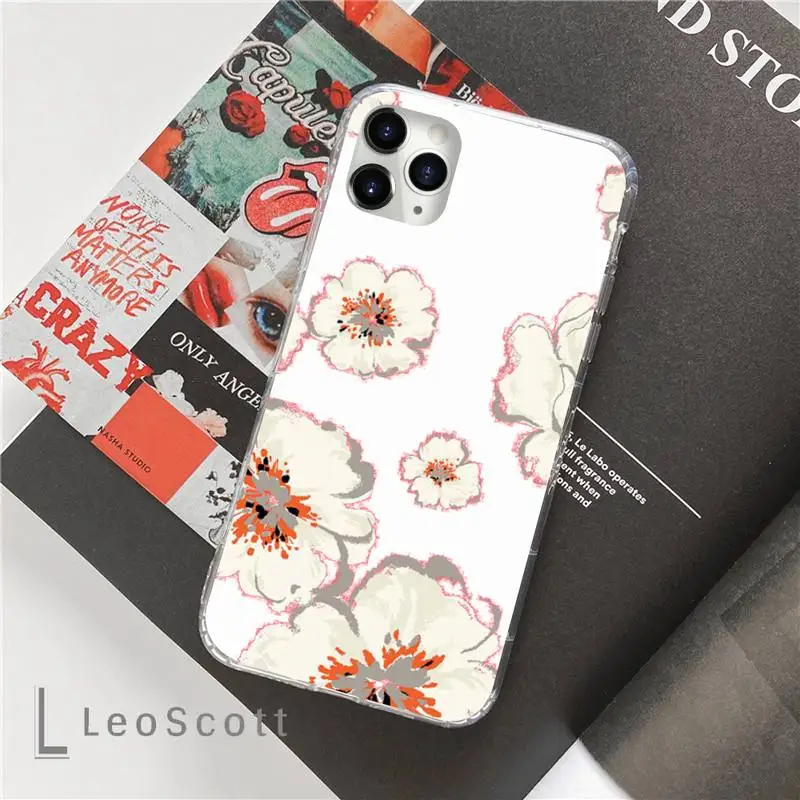 

Dried flowers pink Phone Cases For iphone 12 5 5s 5c se 6 6s 7 8 plus x xs xr 11 pro max