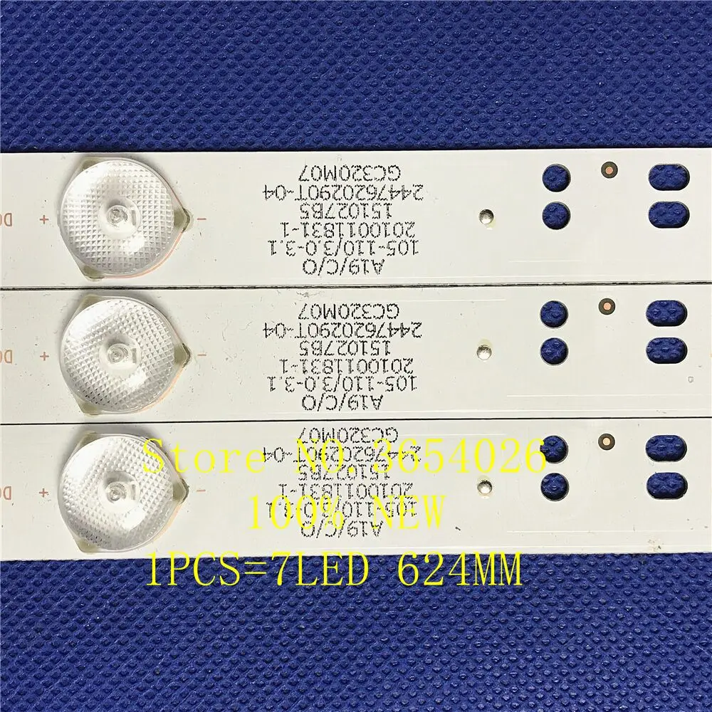 2 комплекта = 6 шт. LED-32B900V светодиодная GC32D07-ZC21F-07 лампа цена 7 ламп 100% новый оригинал