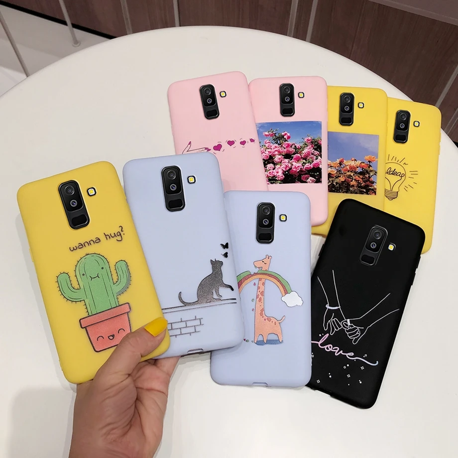 Чехол накладка для Samsung Galaxy A6/A6 Plus 2018 ТПУ|Бамперы| |