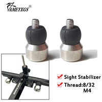 1pair archery bow sight stabilizer damper ball compoundrecurve bow sight shock absorber outdoor hunting shooting accessories
