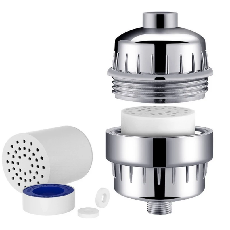 

15 Stage Universal 1/2' High Output Shower Filter Bathroom Water Purifier Remove Chlorine and Fluoride Water Softener