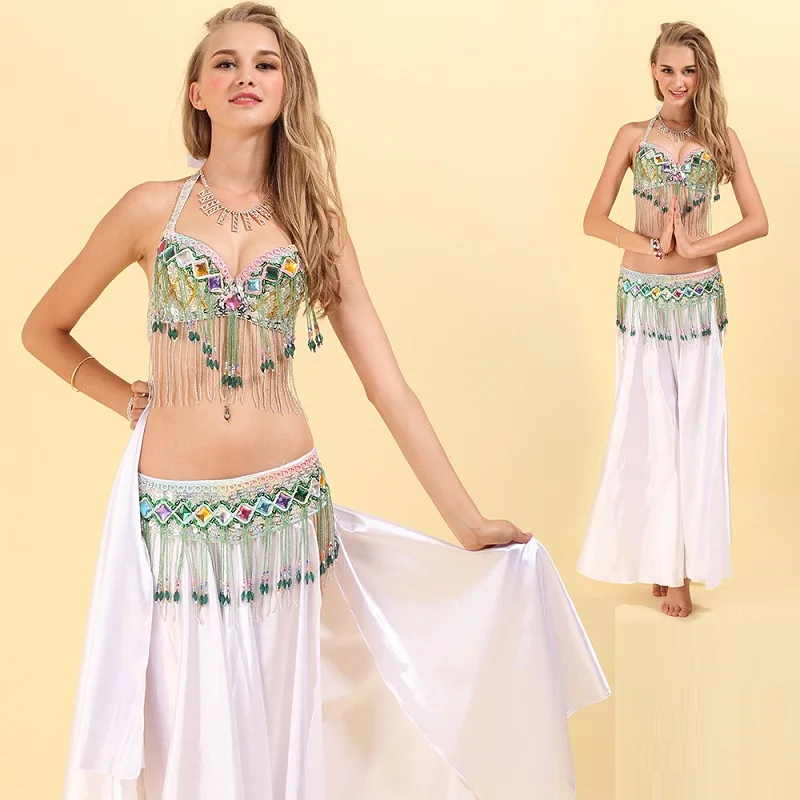 Женский костюм для танца живота Дамский танцевальный сценический комплект