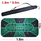 180*90 см Техасский Холдем скатерть для покерной настольной игры замшевый резиновый коврик для казино игровая рулетка игральные кости ставки коврик для покера