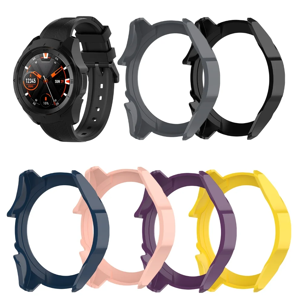 Ударопрочный защитный чехол для смарт-часов бампер рамка Ticwatch S2 | Электроника
