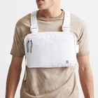 Нагрудная сумка Kanye Мужская, жилет в стиле хип-хоп, уличная одежда, модный Тактический саквояж на ремне, квадратный мешок