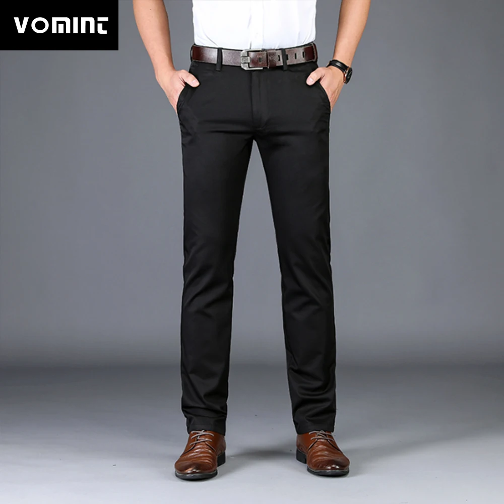 VOMINT новый дизайн повседневные мужские штаны хлопок свободные Мужские высокая