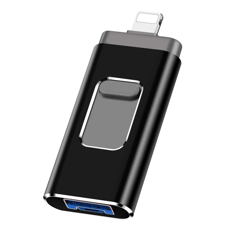 Y01 USB3.0-Black 3 в 1 OTG USB флэш-накопитель USB 3,0 для iPhone/iPad/IOS/Android/PC 128 Гб 64 ГБ 32 ГБ 16 ГБ Флешка для huawei sony ФЛЕШКА мини флешки флешка гитара флешка мини - Цвет: Y01 USB3.0-Black