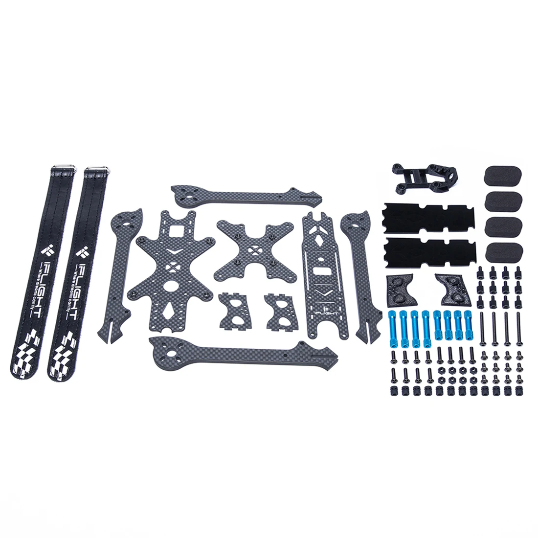 

iFlight XL6 V4 Long Range FPV Freestyle Frame 3K Carbon Fiber Airframe 255mm Wheelbase for DIY RC Quadcopter FPV Racing Drone