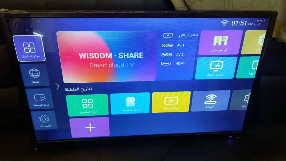 ЖК-монитор 24 '✦'' 27 '✨'' с разрешением 1366*768 и android TV smart wifi IP
