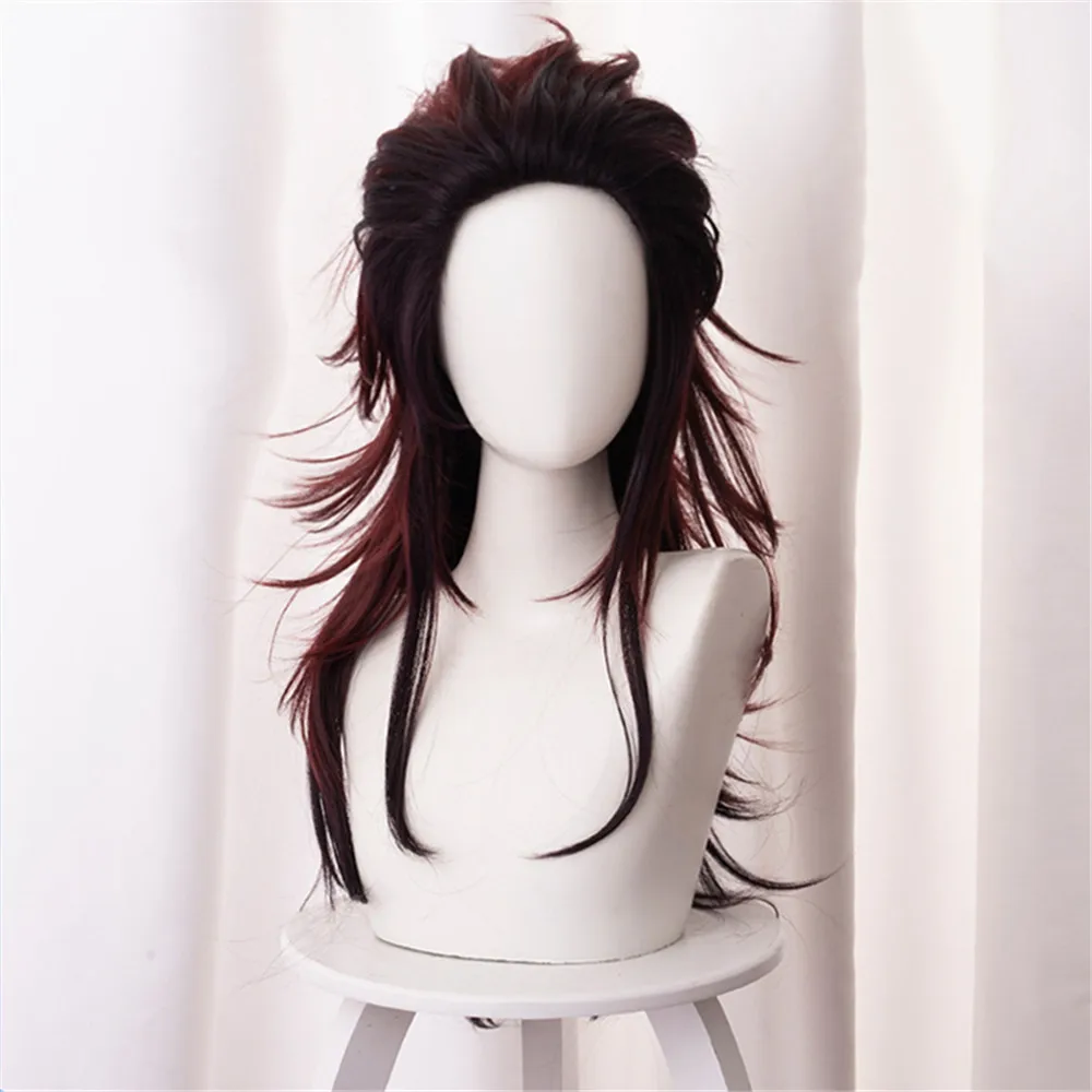 Парик для косплея из аниме-комикса рассекающий демонов термостойкий