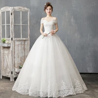 luxury bride wedding dresses lace up bridal embroidery wedding dress plus size princess dresses ball gowns