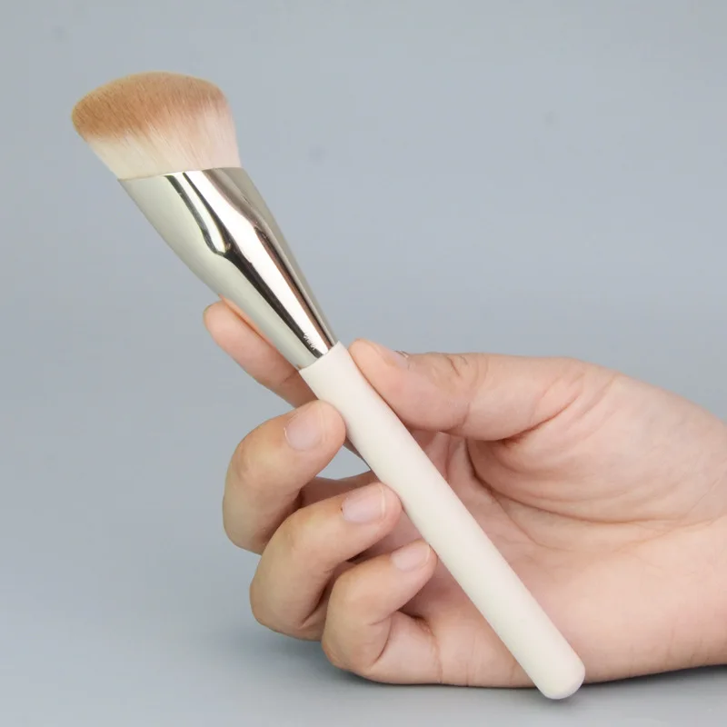 

New Rare-Selena Makeup Brushes Soft Synthetic Hair Finger Belly Foundation Blush Concealer Brush Cosmetics Beauty Make Up Tool