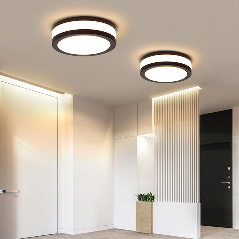 Современный светодиодный потолочный светильник коридор лампы для Спальня