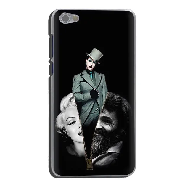 Защитный жесткий чехол для телефона EWAU Marilyn Manson для Xiaomi Redmi 4A 4X5 5A 6 6A 7 7A Plus GO S2 K20 pro - Цвет: H4